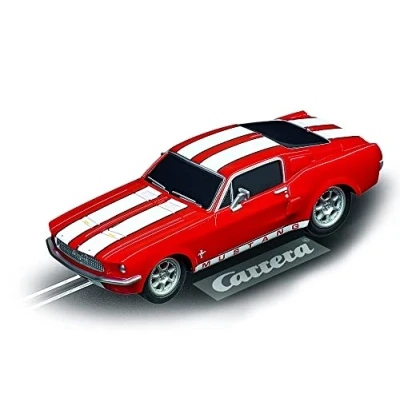 Afbeelding van Carrera 20064120 GO!!! Auto Ford Mustang 67 Race Red