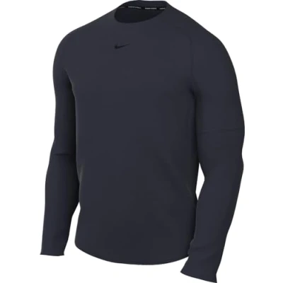 Afbeelding van Nike Performance Longsleeve, Heren, Maat: Small, Obsidian/white