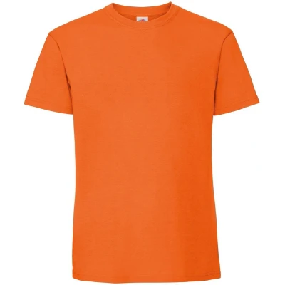 Afbeelding van Fruit Of The Loom Mens Ringgesponnen Premium Tshirt (Oranje)
