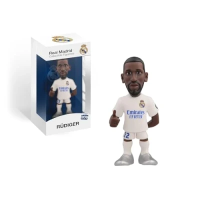 Afbeelding van MINIX Verzamelfiguren MN18437 Rudiger, Real Madrid, verzamelbaar, 12 cm, cadeau idee voor kinderen en volwassenen, voetbalfans