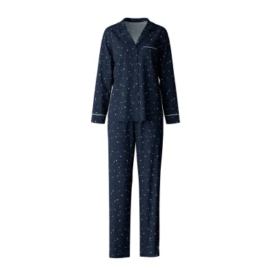Afbeelding van Calida Sweet Dreams DURCHGEKNÖPFT Pyjama, Dames, Maat: 36/38, Peacoat blue