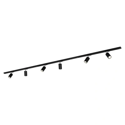 Afbeelding van Briloner RAIL 230 V railsystem, zwart, 6 spots, lengte 2,25 m
