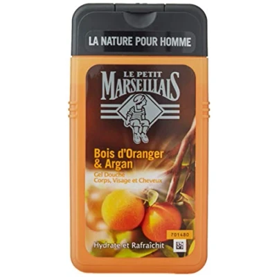 Afbeelding van Le Petit Marseillais Energizing 4in1 Shower Gel Sinaasappelhout &amp; Argan 250 ml