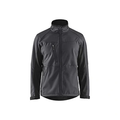 Afbeelding van Blaklader Softshell Jack 4950 2516 Mannen Grijs/Zwart XXL