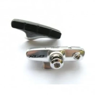 Afbeelding van XLC BS R02 Remblokjes Shimano Set van 4 Stuks 55mm Zilver/Blauw
