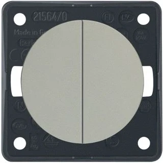 Afbeelding van Hager berker wippenimpulsdrukker chroom mat integro 936752508