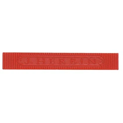 Afbeelding van J.Herbin 33057T zegelwas blisterverpakking, met 4 stangen zacht rood