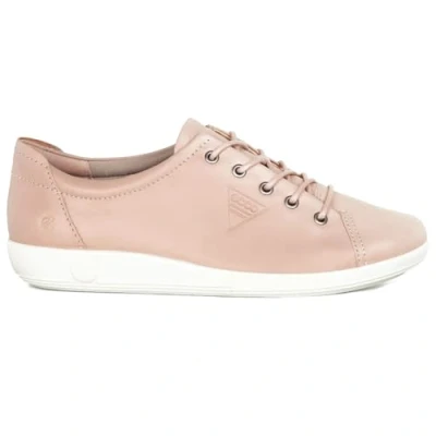 Afbeelding van ECCO SOFT 2.0 Sneakers laag, Dames, Maat: 38, Rose dust Leer