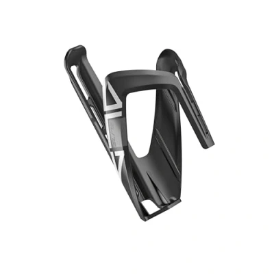 Afbeelding van Elite Unisex Ala hars Bidonkooi, Zwart/Wit, One Size