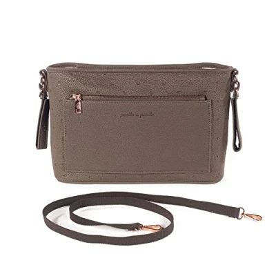 Afbeelding van Pasito a Pasito. London kinderwagen organizer tas van kunstleer. Praktisch, elegant en ruim voor onderweg. Kleur: bruin.
