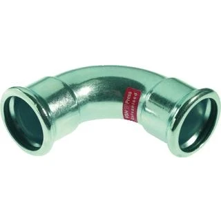 Afbeelding van VSH XPress staalverzinkte perskoppeling bocht 90 graden 54 mof x