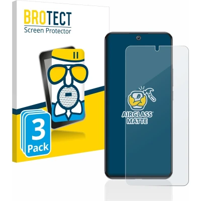 Afbeelding van BROTECT Antireflecterende Glas Screen Protector Mat voor Xiaomi 12T Pro (3 Stuks) Schermbeschermer [Beschermglas Folie niet Gehard Glas]