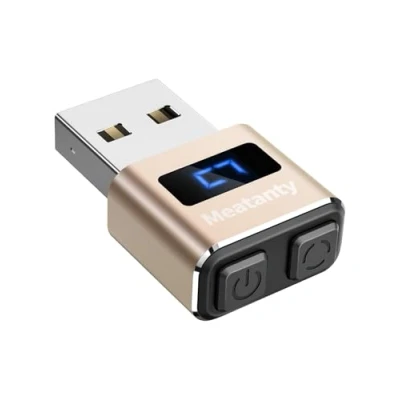 Afbeelding van meatanty Kleine metalen roermuis, niet detecteerbare USB muisverhuizer, automatische animator met display, 3 modi muisbewegende apparaat, Giggler Toggler jongleur om te houden