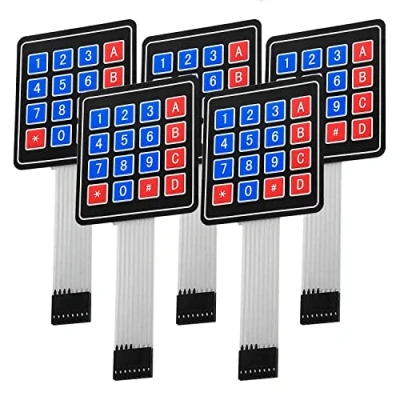 Afbeelding van AZDelivery 5 x Matrix Array Toetsenbord compatibel met Arduino Inclusief E Book!