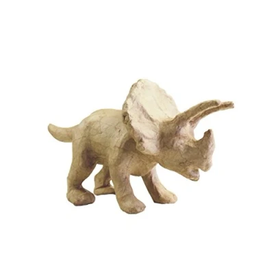 Afbeelding van décopatch Triceratops dinosaurus Mache