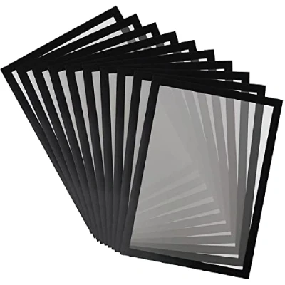Afbeelding van Tarifold Magneto Pro 10 195247 Informatielijst magnetisch frame A3 voor documenten, notities, schild, vervanging en snel inbrengen magnetische achterkant van metalen oppervlakken, zwart, stuks