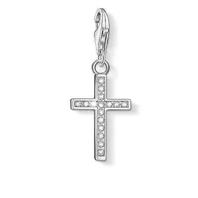 Afbeelding van Thomas Sabo Bedelhanger voor dames, kruis Charm Club 925 sterling zilver 0049 051 14