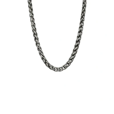Afbeelding van Lucardi Ketting silvercoloured, Heren, Maat: 50, Silver/coloured