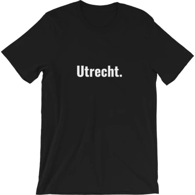 Afbeelding van Utrecht T shirt Uni S zwart