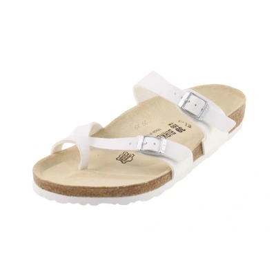 Afbeelding van Birkenstock Mayari Dames Slippers Regular fit White Maat 36