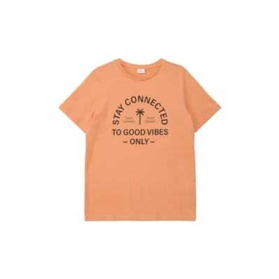 Afbeelding van s.Oliver MIT Grafik Tshirt print voor kinderen, Maat: 146/152, Mango
