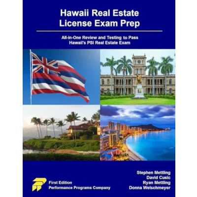 Afbeelding van Hawaii Real Estate License Exam Prep: All in One Review and Testing to Pass Hawaii&#039;s PSI