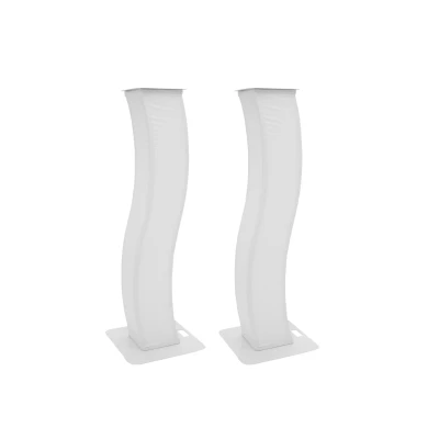 Afbeelding van Eurolite 2x Stage Stand 150cm curved incl. Cover and Bag