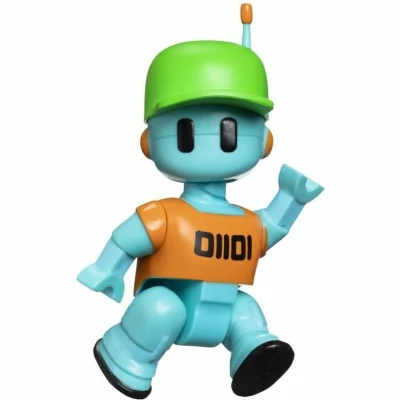 Afbeelding van Gelede figuur BANDAI Stumble Guys Robot Guy 11 cm Met stickers