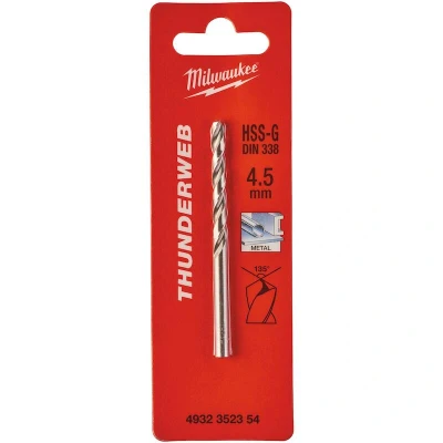 Afbeelding van Metaalboor Hss G Thunderweb 4,5 X 80 Mm