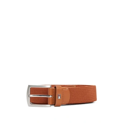 Afbeelding van Tommy Hilfiger Denton Riem, Heren, Maat: 100, Brown
