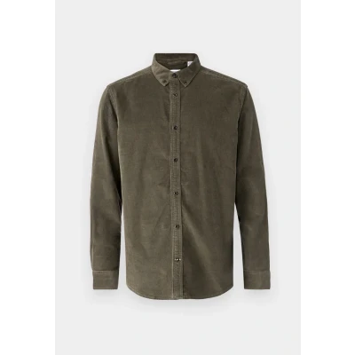 Afbeelding van Only &amp; Sons Onsmichael Stretch Shirt Overhemd, Heren, Maat: Small, Castor gray