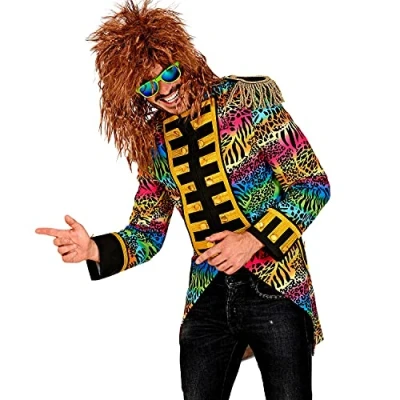 Afbeelding van Widmann Wilde Rockers Parade Slipjas Dierenprint Man Multicolor Small Carnavalskleding Verkleedkleding