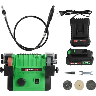 Afbeelding van Hofftech Accu slijpmachine 20v dubbel multifunctie