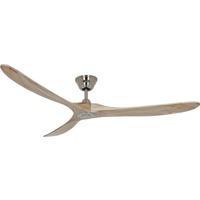 Afbeelding van CasaFan ECO GENUINO 180 BN NT Plafondventilator 30 W (Ø x h) 1800 mm 290 Chroom