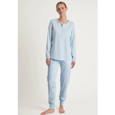 Afbeelding van Calida Pyjamabroek, Dames, Maat: 36/38, Harmony blue