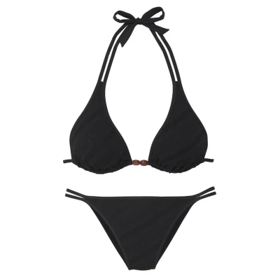 Afbeelding van s.Oliver SET Bikini, Dames, Maat: 36xC, Schwarz