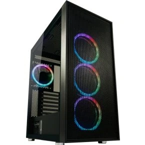 Afbeelding van LC Power Black_Wanderer_X Midi Tower Zwart