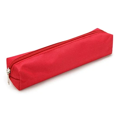 Afbeelding van Waytex Schooltas, multifunctioneel, klein, rechthoekig, 21 x 4 cm, zacht textiel, Rood, schooletui