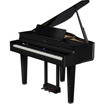 Afbeelding van Roland GP 6 PE digitale vleugelpiano zwart hoogglans