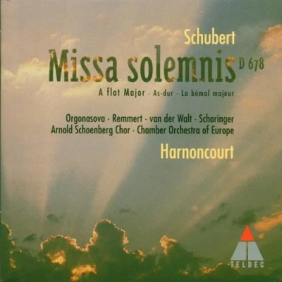 Afbeelding van Schubert: Missa Solemnis D 678 / Harnoncourt, et al