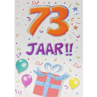 Afbeelding van Kaart That funny age 73 jaar TFA091