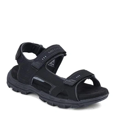Afbeelding van Skechers Heren Gander ALEC Sandaal, Varieert, Zwart Blk, 45 EU