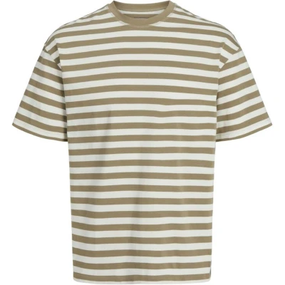Afbeelding van Jack &amp; Jones Jack&amp;Jones Jorbrooklyn Heavy tripe Tee ilver age