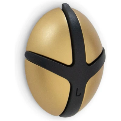 Afbeelding van Spinder Design kapstok Tick goud / zwart