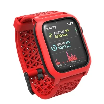 Afbeelding van Catalyst Impact Protection Case Apple Watch 44mm (SE/6/5/4) Flame Red CAT44DROP5RED