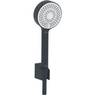 Afbeelding van Hansa basicjet badset met handdouche 95mm doucheslang 1500mm handdouchehouder mat zwart 4468013333