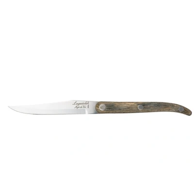 Afbeelding van Steakmes Laguiole Style de Vie Innovation Line Grijs Pakka (6 Delig)