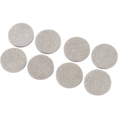 Afbeelding van TRU COMPONENTS 540906 FP3805BN viltglijders zelfklevend, rond grijs (Ø x H) 38 mm 5 8 st