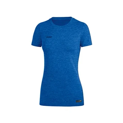 Afbeelding van JAKO T Shirt Premium Basics, Dames, Koninklijk Gevlekt, 42