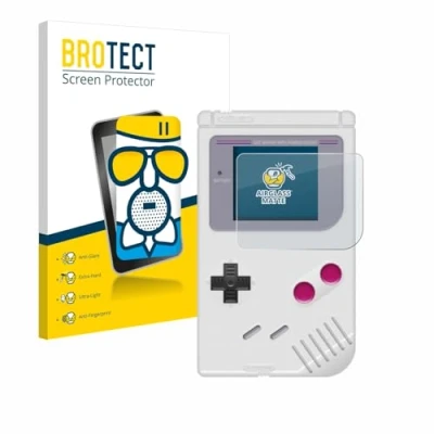 Afbeelding van BROTECT Beschermend glas Beschermende folie Schermbeschermer mat (DSi XL), Andere spelaccessoires, Grijs